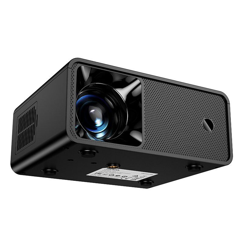 Бездротовий проектор HOCO DT6 720P / Wi-Fi 2.4/5 ГГц / Bluetooth 5.1 / Screen Mirroring, чорний