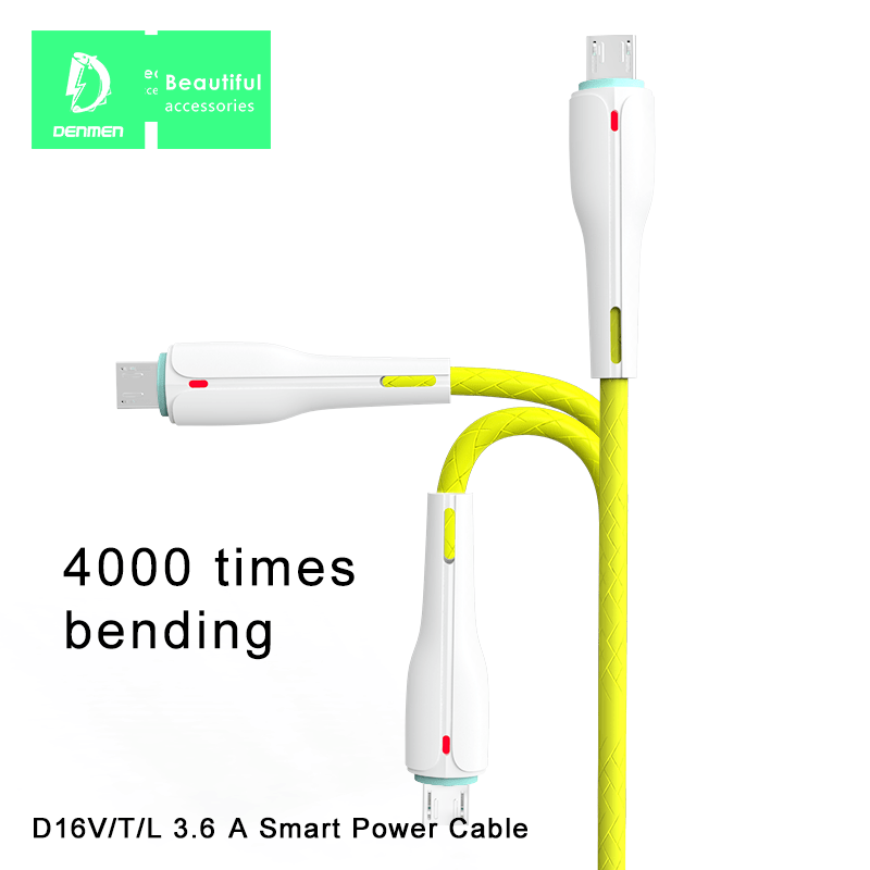 Кабель USB Denmen D16L USB - Lightning (3.6A)