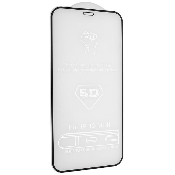 Захисне скло 5D HI COPY для APPLE IPHONE 12 mini 5,4" ЧОРНИЙ