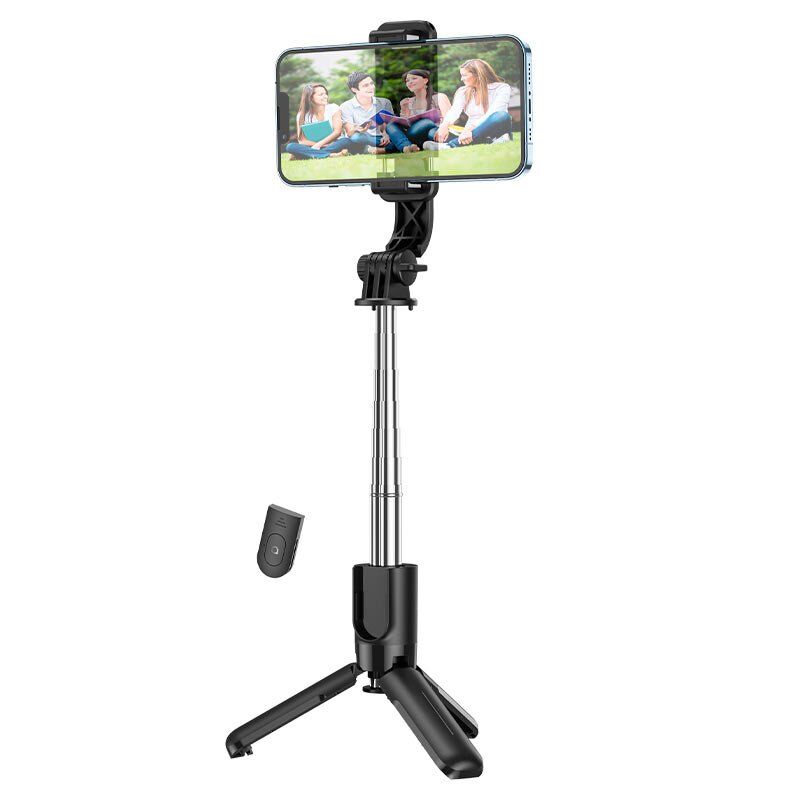 Монопод для селфі HOCO K17 Figure mini live broadcast stand ЧОРНИЙ