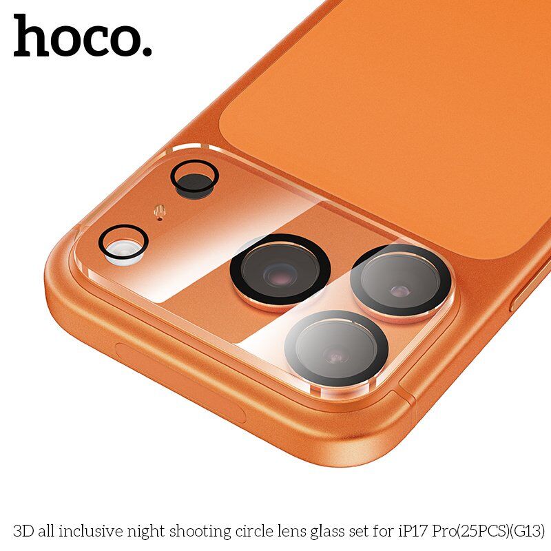 Скло для камери HOCO G13 для APPLE iPhone 17 PRO