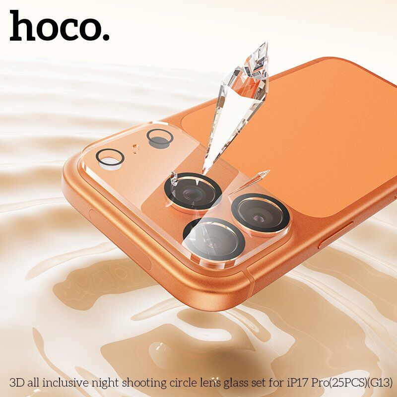 Скло для камери HOCO G13 для APPLE iPhone 17 PRO