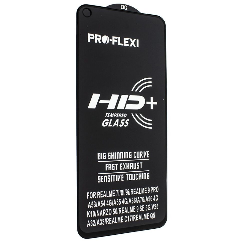Захисне скло PRO-FLEXI HD+ REALME 9i ЧОРНИЙ