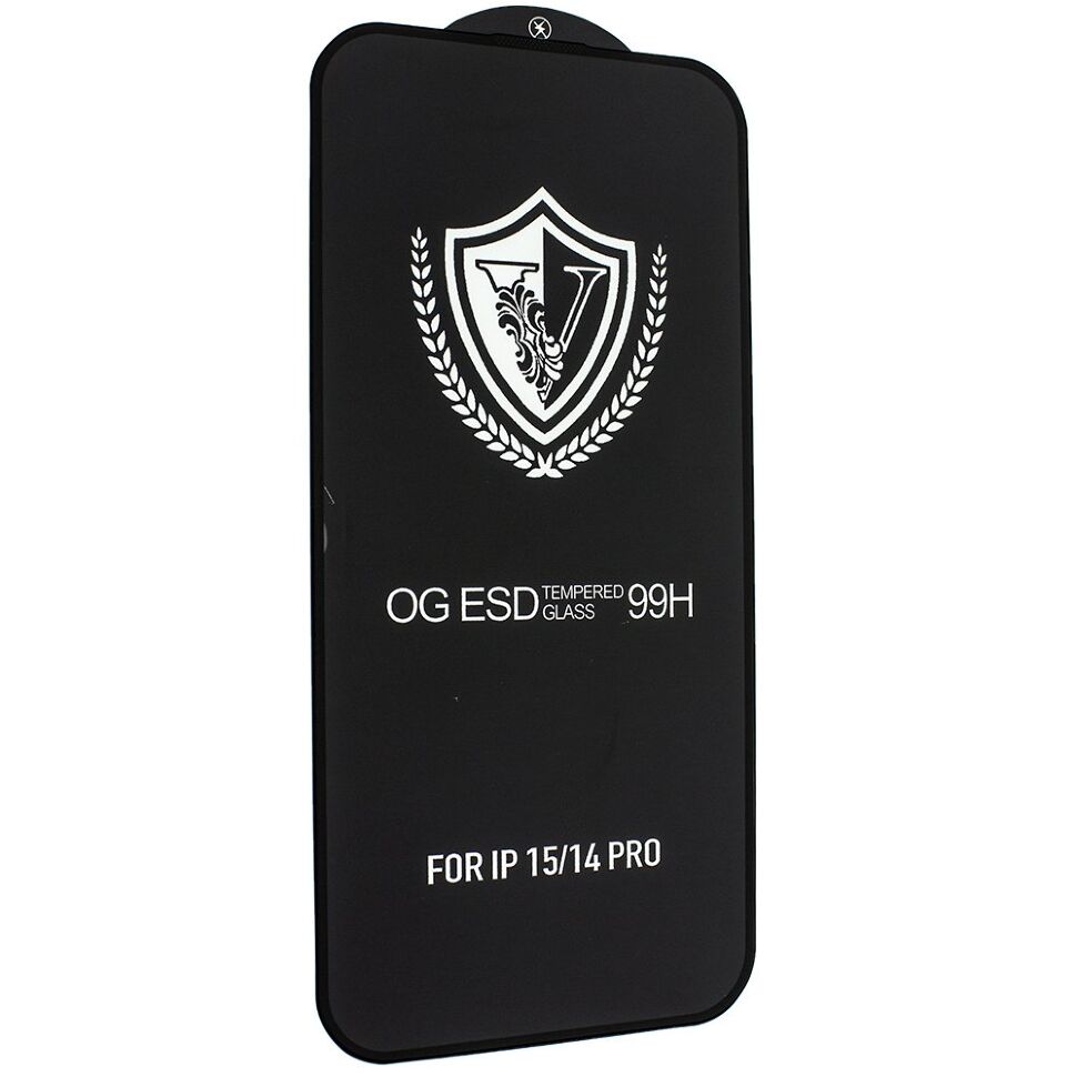 DEL Захисне скло 99H OG ESD V APPLE iPhone 14 PRO | 15 | 16