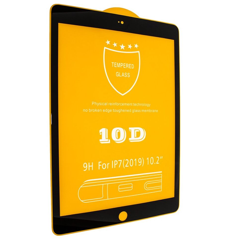 Захисне скло ДЛЯ ПЛАНШЕТУ 10D APPLE IPAD 7 | 8 | 9 10.2" (2019-2021)
