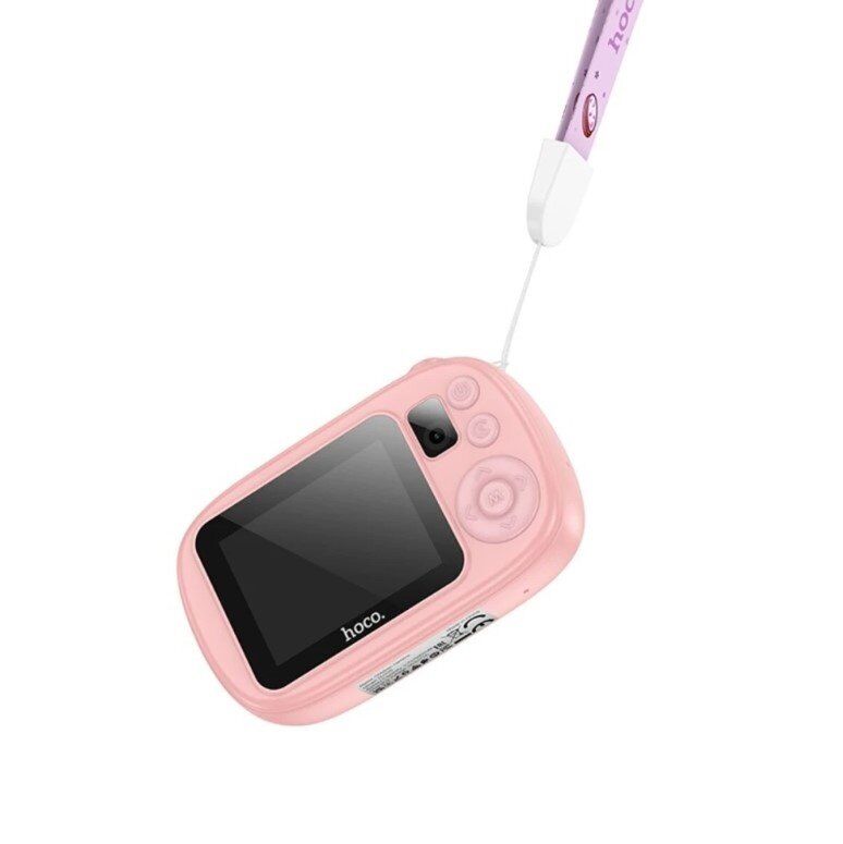 ФОТО КАМЕРА HOCO DV205 Dual camera children camera, РОЖЕВИЙ