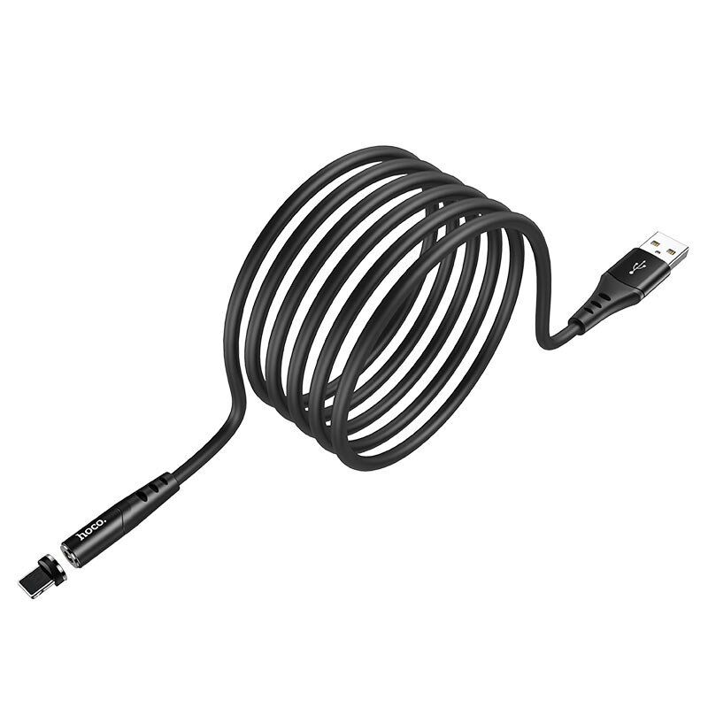 USB кабель HOCO X60 USB - Lightning 2.4A 1 метр, чорний