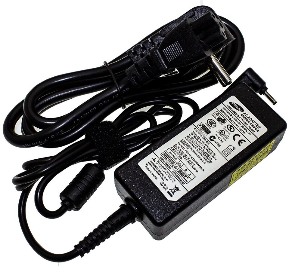 Блок живлення для ноутбука Samsung 40W 19V 2.1A (3.0*1.1 мм)