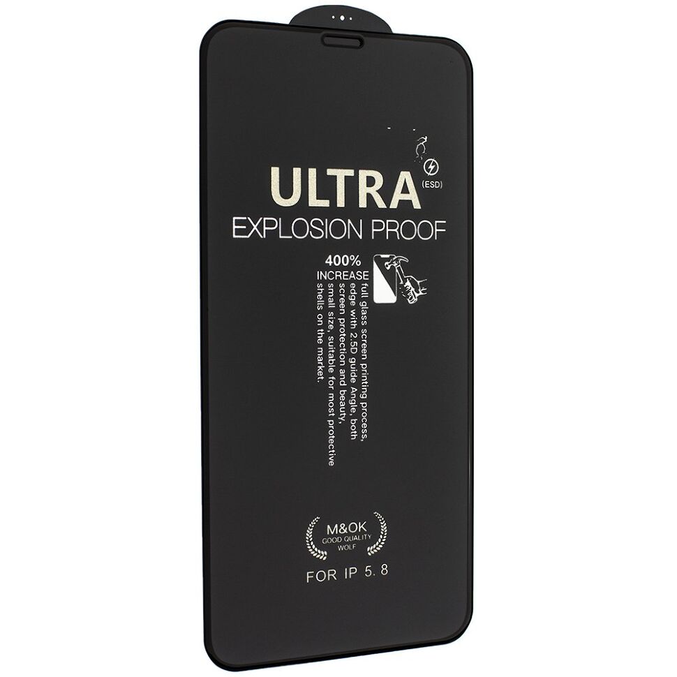 Захисне скло ESD ULTRA M&OK GLASS APPLE iPhone X | XS | 11 PRO 5.8"
