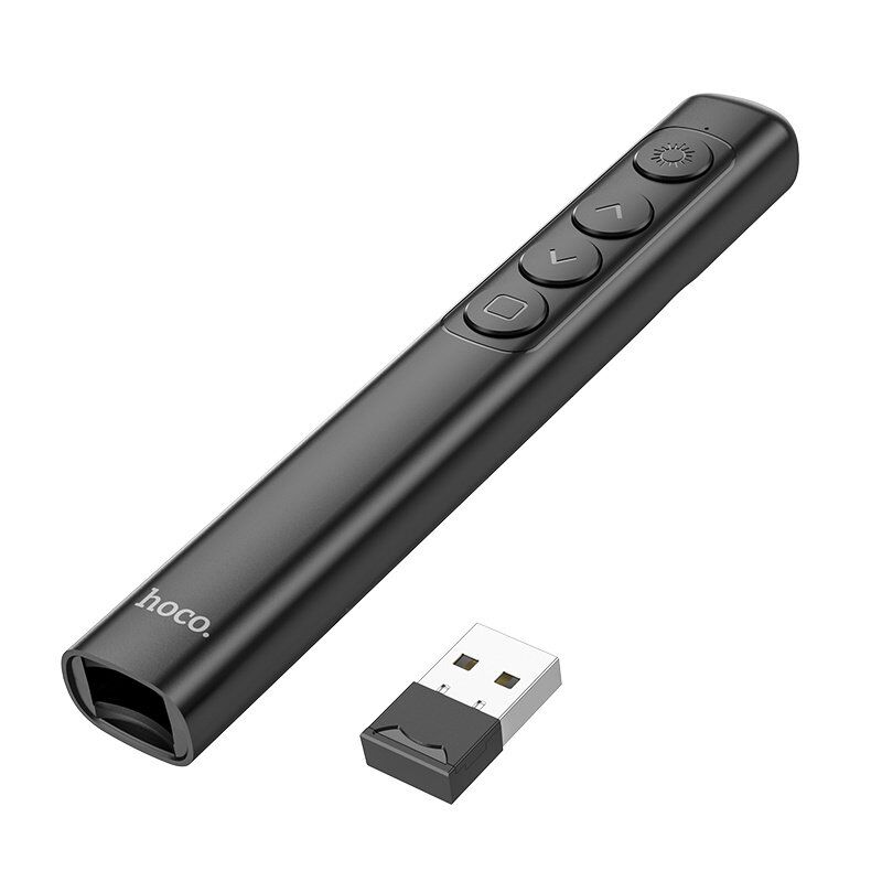 Лазерна указка HOCO GM200 Smart PPT Page Turning Pen, чорна