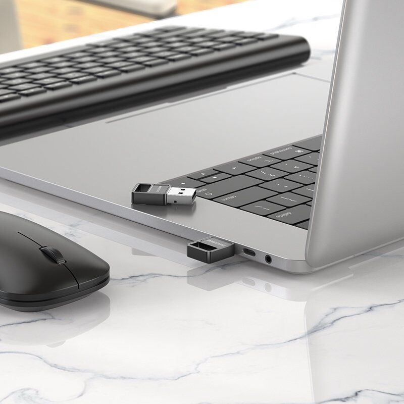 Bluetooth адаптер Borofone DH8, чорний