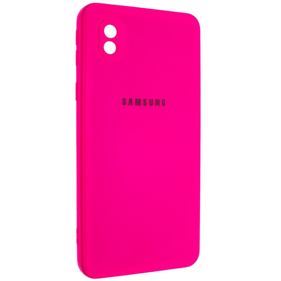 Задня накладка силіконова з закритою камерою для SAMSUNG A01 CORE, M01 CORE, A3 CORE