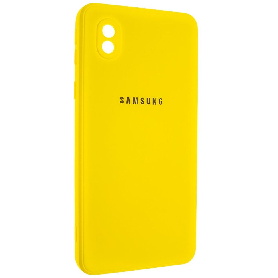 Задня накладка силіконова з закритою камерою для SAMSUNG A01 CORE, M01 CORE, A3 CORE