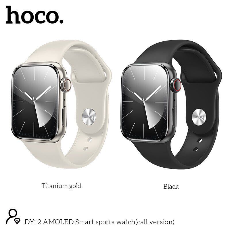 Часы HOCO DY12 Smart sports watch, titanium gold
