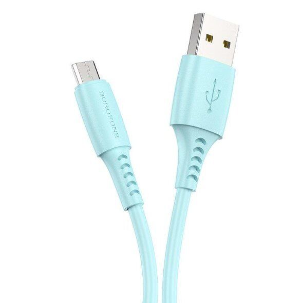 USB кабель BOROFONE BX40 charging data USB - micro USB (банка 30 шт.)