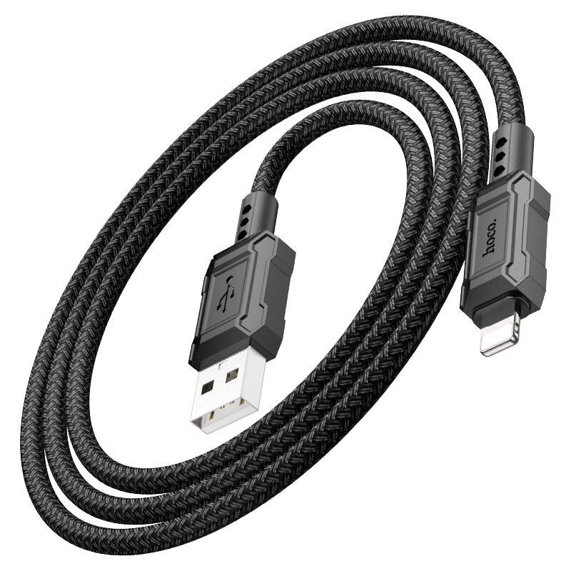 USB кабель HOCO X94 USB - Lightning 1 MЕТР ЧОРНИЙ