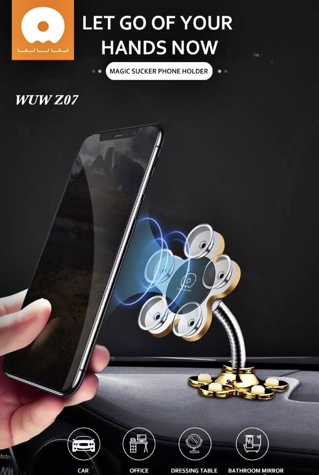 Автомобільний тримач WUW Z07 НА ПРИСОСКАХ