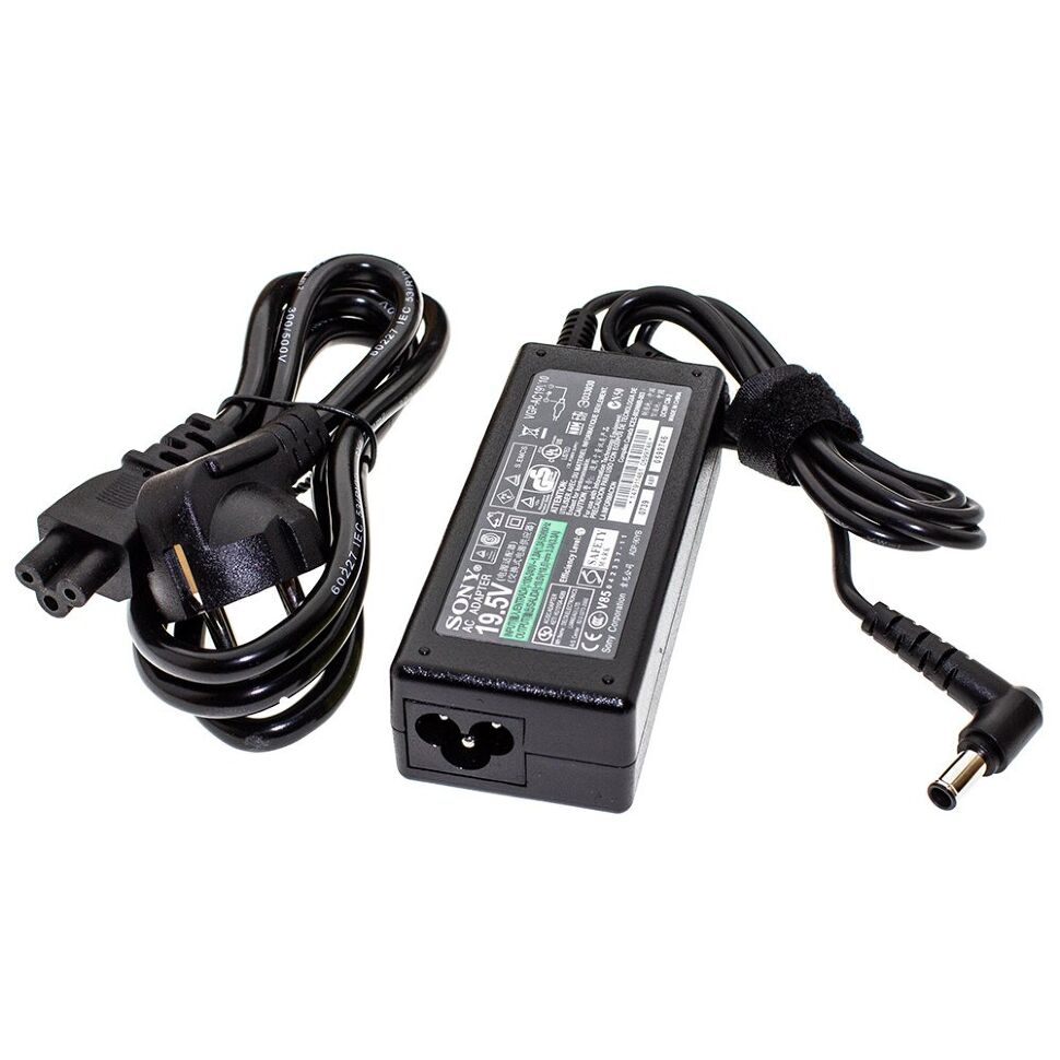 Блок живлення для ноутбука Sony 65W 19.5V 3.3A (6.5*4.4 мм, з центральною голкою)