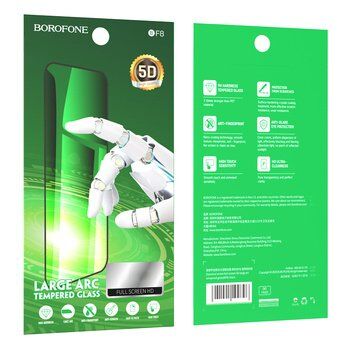 Захистне скло BOROFONE BF8 full-screen 5D large arc APPLE iPhone 14 PRO | 15 | 16