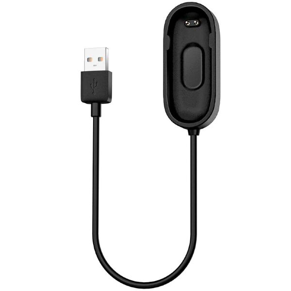 Зарядний кабель для Xiaomi Mi Band 4, чорний