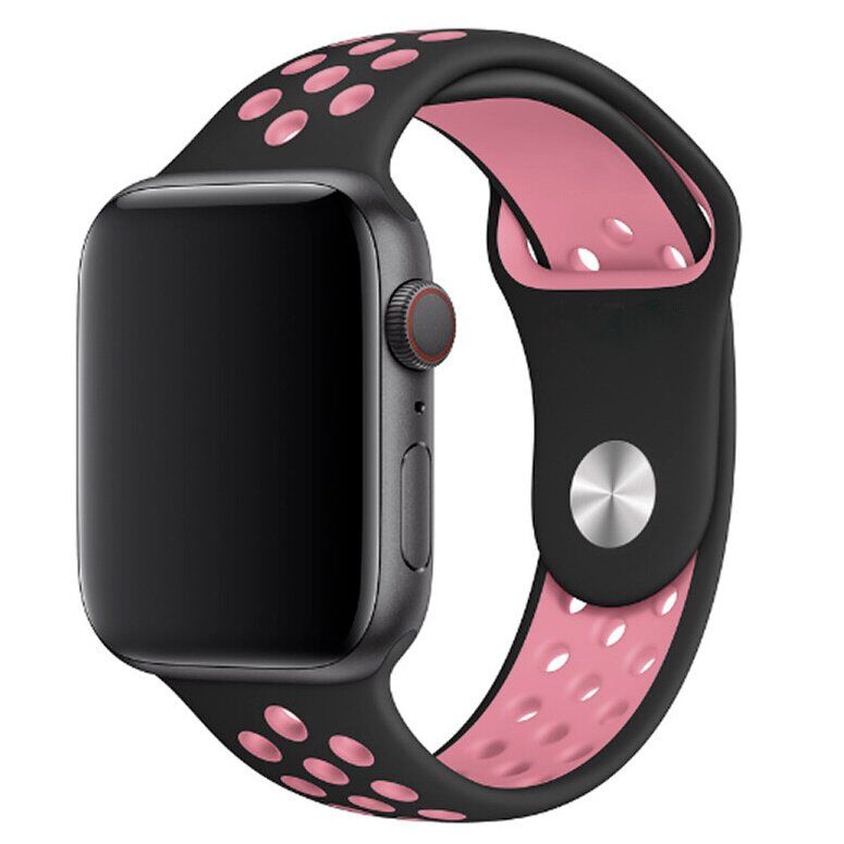 Ремінець силіконовий INKAX WB-02 для Apple Watch NIKE 42мм | 44мм | 45мм | 49мм LARGE SIZE