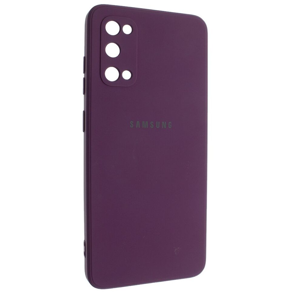 Задня накладка силіконова з закритою камерою для SAMSUNG G980 Galaxy S20