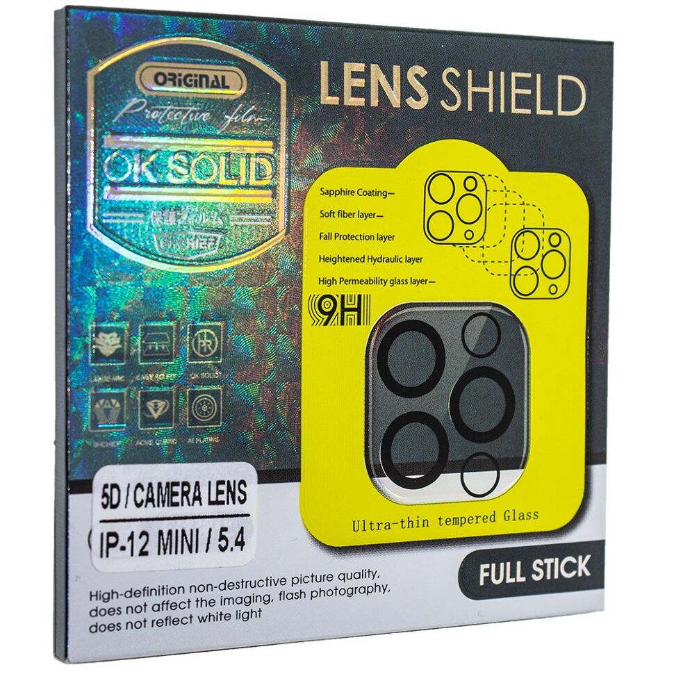 Захисне скло для камери 5D CAMERA LENS SHIELD APPLE IPHONE 13 mini | IPHONE 13