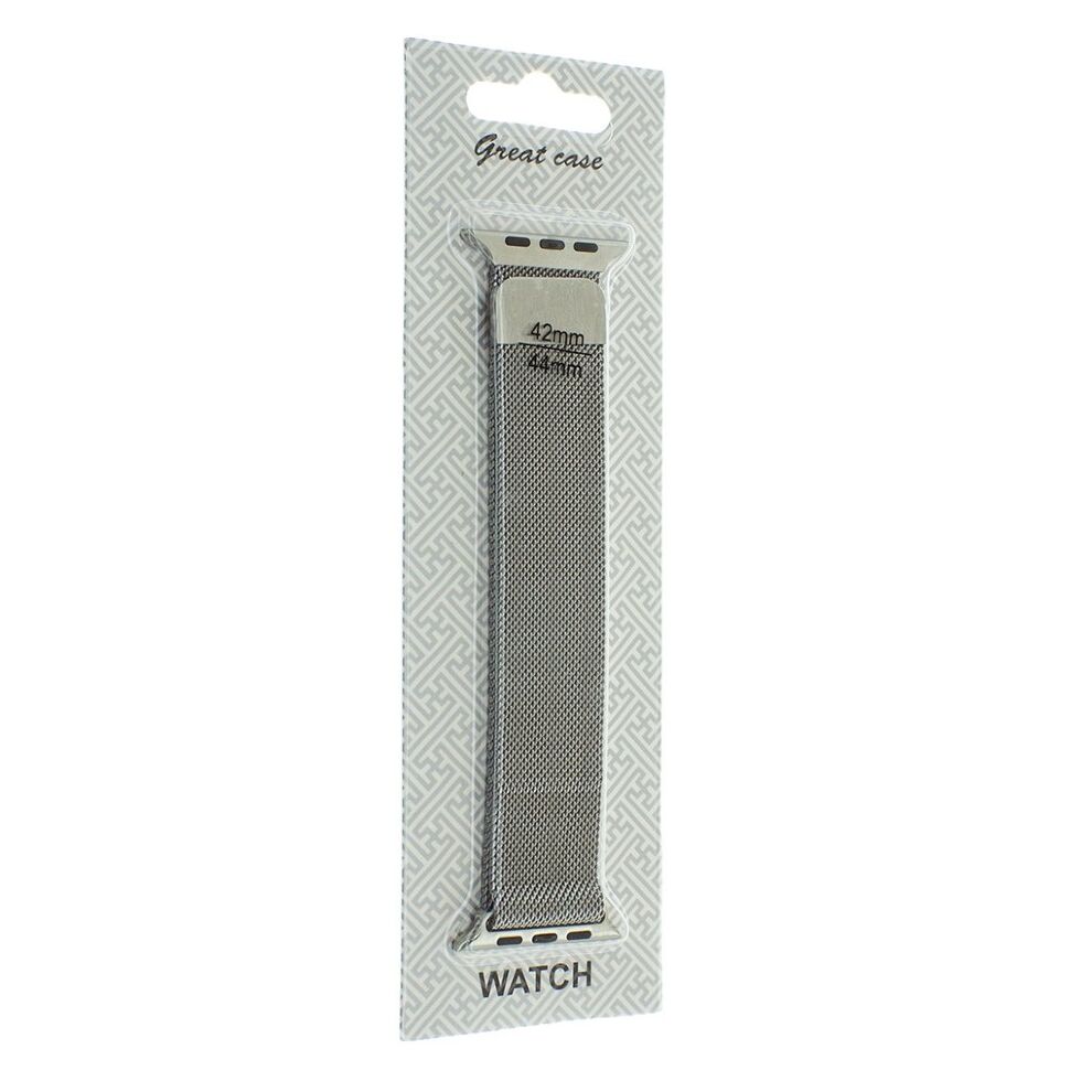 Ремінець металевий для годинника APPLE WATCH 42MM / 44MM / 45MM / 49MM Milanese Loop