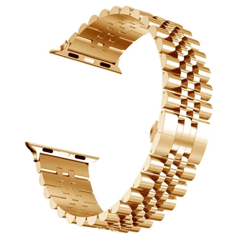 Ремінець металевий для годинника APPLE WATCH 42MM / 44MM / 45MM / 49MM two-color 1 link 5 lines Metal
