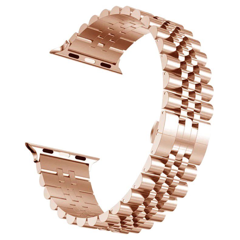 Ремінець металевий для годинника APPLE WATCH 42MM / 44MM / 45MM / 49MM two-color 1 link 5 lines Metal