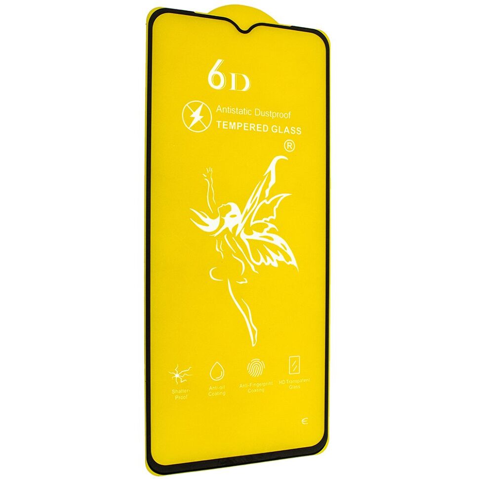 Захисне скло 6D PREMIUM REALME C30S ЧОРНИЙ