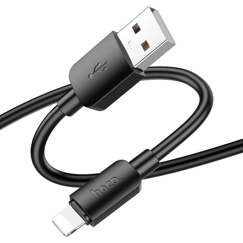 USB кабель HOCO X96 USB - Lightning 1 MЕТР білий