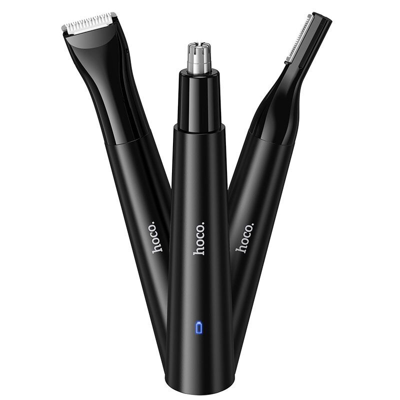 Бритва Hoco HP37 3-in-1 multifunctional nose hair trimmer, чорний