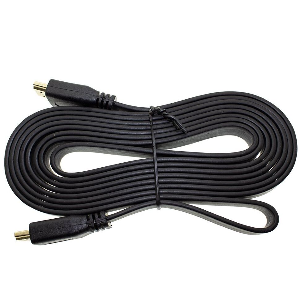 Кабель HDMI W-HD911 2.1 8K 60Hz / 4K 120Hz, CCS, Ø7.0 мм, 1.8 м, чорний