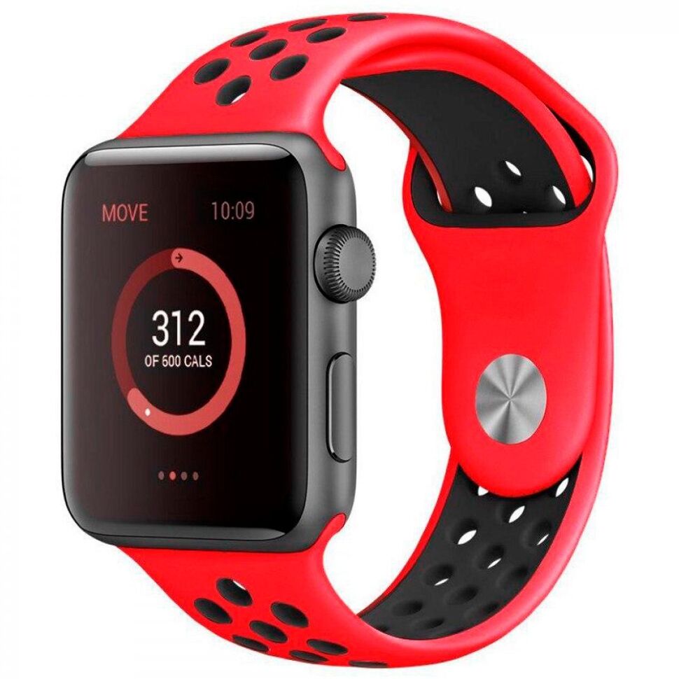 Ремінець силіконовий NIKE для Apple Watch 42мм | 44мм | 45мм | 49мм SMALL SIZE