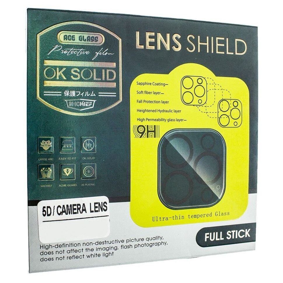Захисне скло для камери 5D CAMERA LENS SHIELD APPLE iPhone 15 PRO