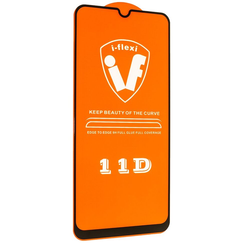 Скло 11D 9H i-flexi FULL GLUE SAMSUNG M315 Galaxy M31 2020 КУЛЬОК ЧОРНИЙ
