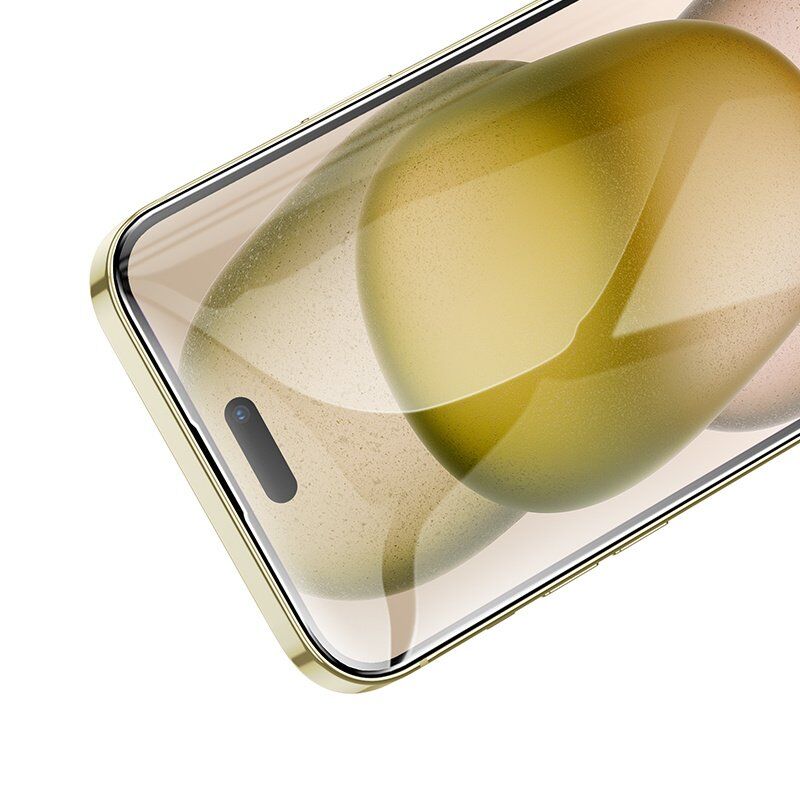 Скло для телефону HOCO A37 Unbounded series 3D curved surface HD APPLE iPhone 14 PRO MAX  | 15 PLUS | 16 PLUS 6,7"