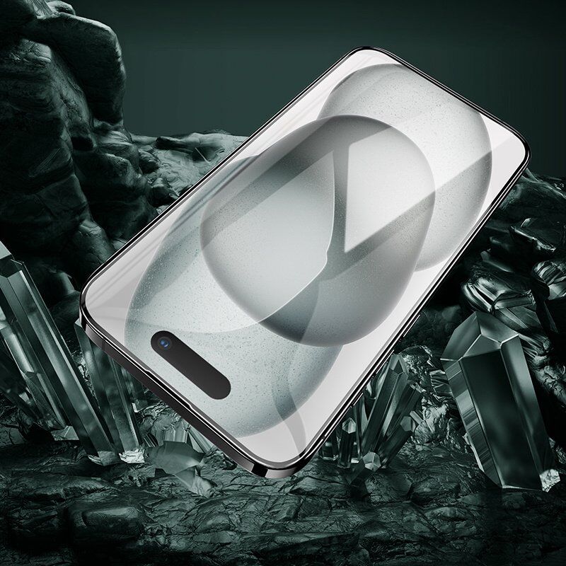 Скло для телефону HOCO A37 Unbounded series 3D curved surface HD APPLE iPhone 14 PRO MAX  | 15 PLUS | 16 PLUS 6,7"