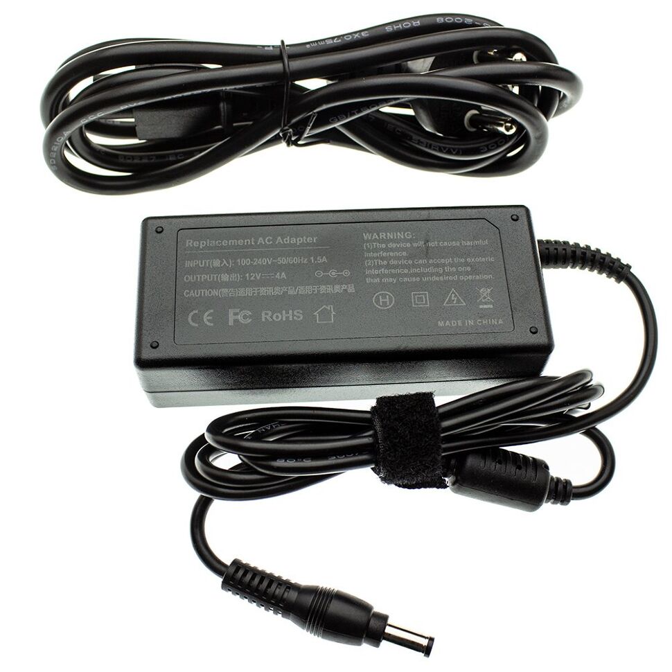 Блок живлення для монітору TFT 12V 4A (штекер 5.5*2.5 мм)