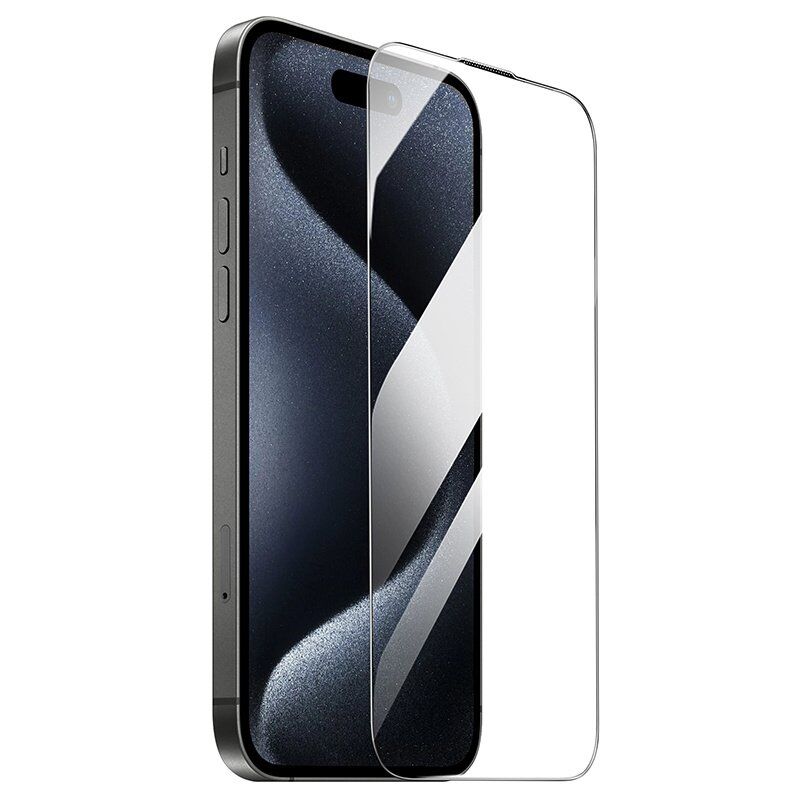 Скло для телефону HOCO A39 Engraved 3D HD 0.15mm APPLE iPhone 14 PRO | iPhone 15 | iPhone 16 6.1"
