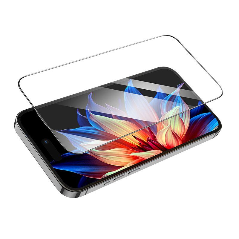 Скло для телефону HOCO A39 Engraved 3D HD 0.15mm APPLE iPhone 14 PRO | iPhone 15 | iPhone 16 6.1"