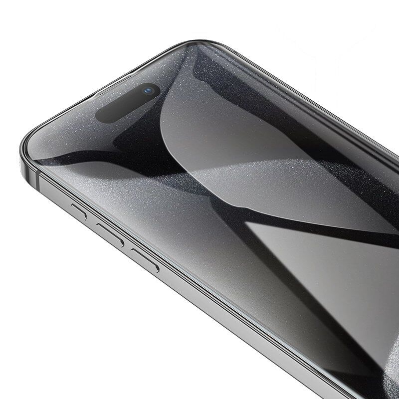 Скло для телефону HOCO A39 Engraved 3D HD 0.15mm APPLE iPhone 14 PRO | iPhone 15 | iPhone 16 6.1"