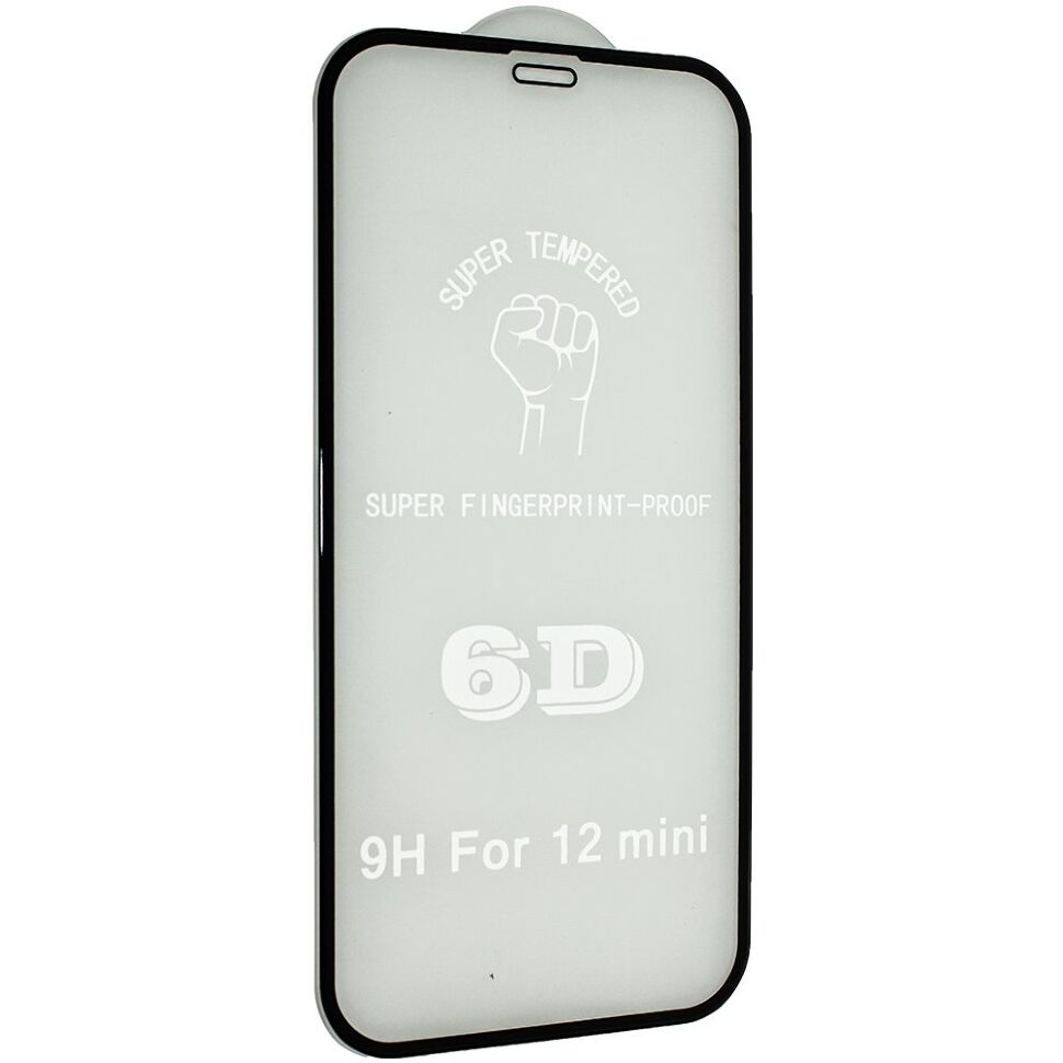 Захисне скло 6D ORIGINAL для APPLE IPHONE 12 mini 5,4" ЧОРНИЙ