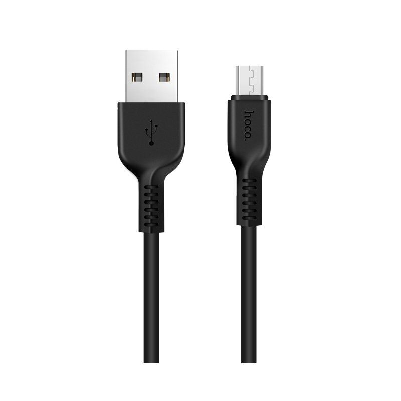 USB кабель HOCO X20 USB - micro USB 2.4A 2 метри, чорний