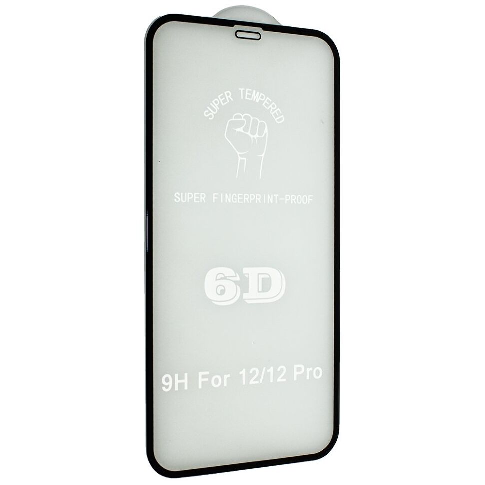 Захисне скло 6D ORIGINAL для APPLE IPHONE 12 PRO 6,1" ЧОРНИЙ