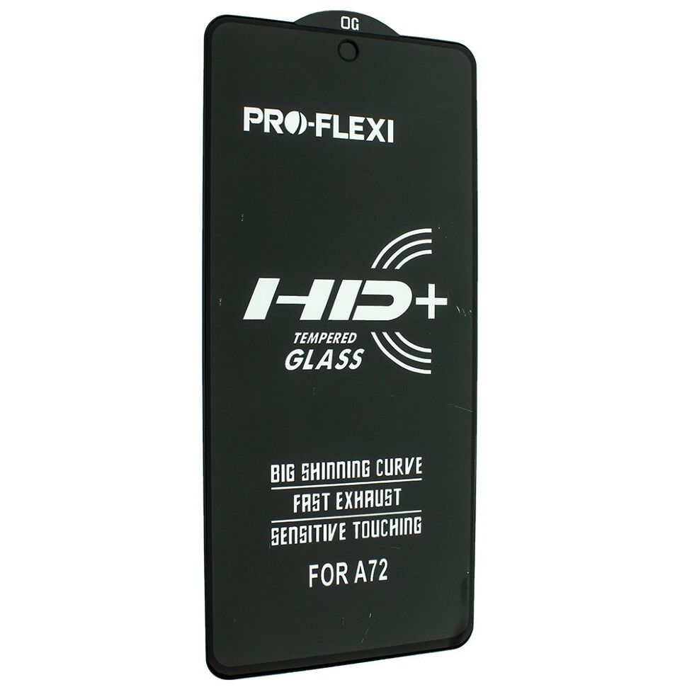 Захисне скло PRO-FLEXI HD+ SAMSUNG A725 Galaxy A72 2021 ЧОРНИЙ