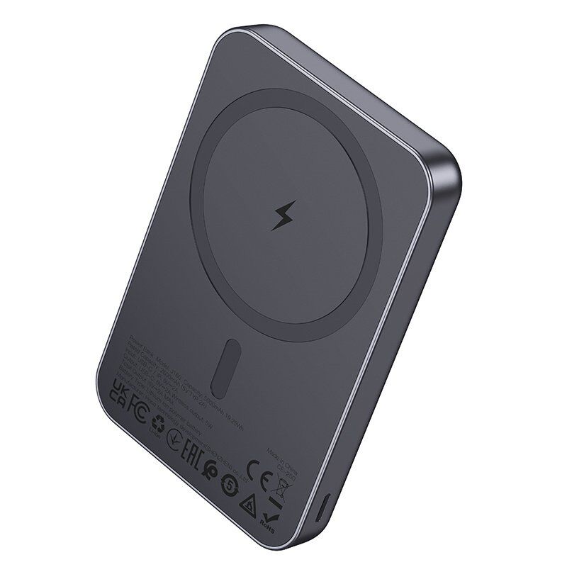 Power Bank HOCO J160 Original magnetic 5000 mA, чорний
