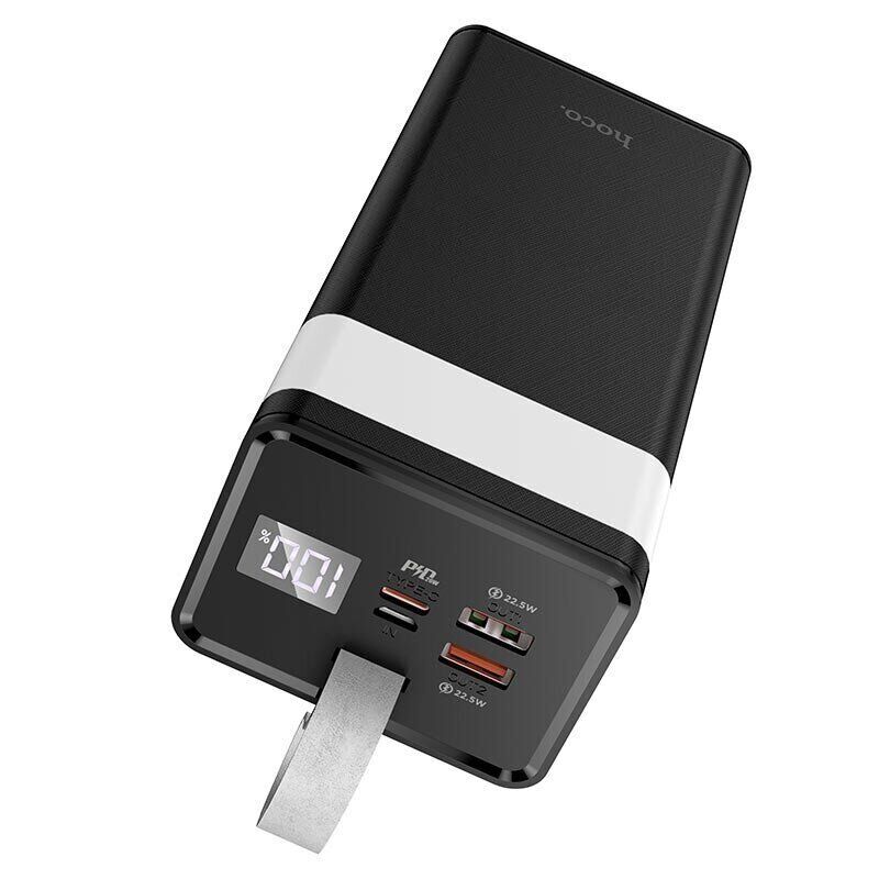 Power Bank HOCO J86 Powermaster 22.5W fully compatible power bank 40000 mAh чорний