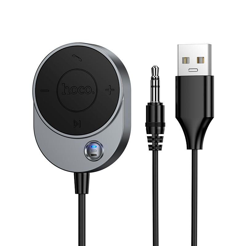 Автомобільний Bluetooth-приймач HOCO E150 з кабелем AUX